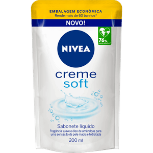 SABONETE LIQUIDO NIVEA SACHE 200ML CREME SOFT.png